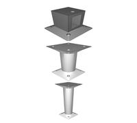 Supporto Soffitto per Proiettore S1 LED LCD WVGA Mini Video 1/4 Filetto