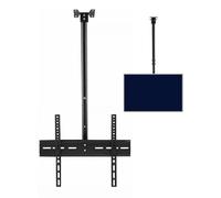 SUPPORTO SOFFITTO PER TV STAFFA BRACCIO REGOLABILE DA 20 A 55 POLLICI Art. 807A