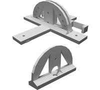 Supporto Soffitto Ribassato per Speaker Logitech Z906 - Staffa Girevole