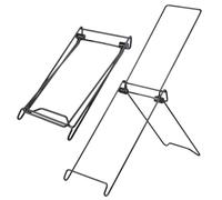 Supporto solare, 2 pezzi portatile pieghevole pannello solare, telaio in metallo leggero, installazione rapida senza attrezzi, design pieghevole stabile, per viaggi all'aperto, uso in giardino