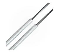 Supporto Sollevamento Portellone 2 PCS 9631441380 Trunk Struts Portellone Posteriore Boot Ascensore Supporta Molle A Gas Ammortizzatori Per Peugeot 206 Hatchback 1998-2016(Silver Carbon Fiber)