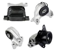 Supporto Sospensione Motore Compatibile Con GMC Per Terrain 3.0L 3.6L 2010-2017 25896944 94543716 4 Pezzi Supporto Motore Anteriore Posteriore