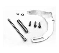 Supporto Sospensione Motore Per Chevy SBC LWP SBC10014-A 6061-T6 Alluminio Ricambi Per Auto Staffa Alternatore Small Block Pompa Acqua Lunga Montaggio Centrale Supporti Motore