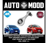 Supporto motore posteriore Cuscinetto gomma-metallo 05602 Metalcaucho per FIAT