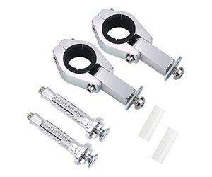 Supporto sostituzione per morsetti paramani, 28mm 1 1/8 pollici Paramani sostituzione per paramani sostituzione per motociclette Kit di montaggio morsetto grasso Componente sostituzione per moto