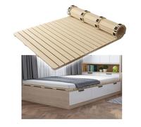 Supporto sotto il materasso senza altezza extra Queen Size Heavy Duty pannelli letto roll doghe in legno pieghevoli resistenti all'umidità per divano/piattaforma/molle (larghezza x lunghezza 100 x 190