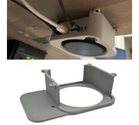 Supporto sotto la scrivania per Mac Mini M4 Chip/M4 Pro Chip 2024, accessori per il supporto del computer da tavolo, montaggio a rack del display monitor, rimozione rapida installazione semplice (A)