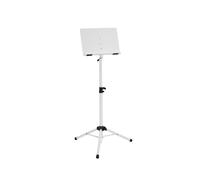 Supporto Spartiti Professionale DIMAVERY OP-1 Bianco - Altezza Regolabile, Desig