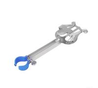 Supporto Spartiti Tromba Marcia Acciaio Supporto Spartiti Tromba | Metallo argentato, design compatto 14.7x2.3x4.6cm, ideale per marce e concerti, peso ultra-leggero