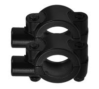 Supporto Specchietto Retrovisore Moto Nero in Ferro per Scooter | Base Posteriore, Design Versatile, Montaggio Semplice, Resistenza al Vento