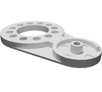 Supporto Spina Gancio Rimorchio per VW Passat 3B Westfalia 13 Poli 3D