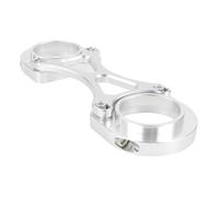 Supporto Stabilizzatore Forcella Anteriore Per Moto In Alluminio CNC Per Suzuki DRZ400 2000-2003 DRZ 400 DRZ400S DRZ400E 2001-2021(Argento)