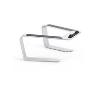 Supporto staccabile in lega di alluminio (argento) per Macbook Pro iPad 11-17 pollici, tablet e computer