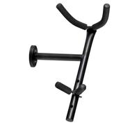 Supporto Staffa da Parete Muro per Sassofono Alto / Tenore Montaggio Nero