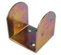 Supporto Staffa di Montaggio per Travi in Acciaio 120X120 mm spessore 3 mm 4 PZ