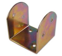 Supporto Staffa di Montaggio per Travi in Acciaio 80X80 mm spessore 3 mm 10 PZ