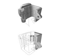Supporto Staffa GoPro per GotWay Msuper V3 Monociclo Elettrico ActionCam
