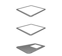 Supporto Staffa Riscaldatore per Anycubic Photon Mono 4K PTC Kit Rialzo