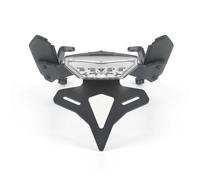 Supporto Staffa Targa Moto Per Ducati Per Diavel1260s Per Diavel 1260 S 2019-2022 Supporto Per Targa Posteriore Corto Per Moto Supporto Per Contropunta Luce A LED(Transparent LED)