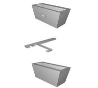 Supporto Staffa Webcam per Stampante 3D Graber i3 Asse Z Logitech C270