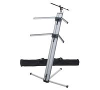 Supporto Stand Tastiera Asta Braccio Microfono Custodia Professionale Argento