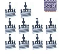 Supporto standard per portautensili a cambio rapido T37 da 13 mm, 10 pezzi,...