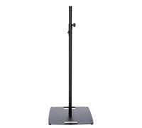 Supporto stativo Gravity con base quadrata in acciaio per luci e casse