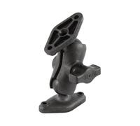 Supporto su base PIANA in COMPOSITO con asta corta 6 cm. RAM-MOUNT RAP-B-102U-A