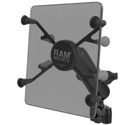 SUPPORTO SU TRAVERSINO MOTO RAM MOUNT RAM-B-408-37-62-UN8U per TABLET da 7" e 8"