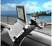 SUPPORTO su VETRO TRIPLA VENTOSA PER NOTEBOOK DA 10 a 17 pollici RAP-365-234-3U