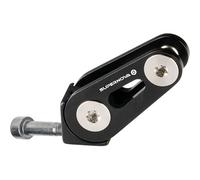 Supporto Supernova Multimount SA in alluminio nero per corona forcella bici