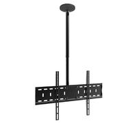 Supporto - Supporto da soffitto per TV da 32 a 70 pollici, regolabile, realizzato in acciaio, facile installazione e sistema di sicurezza.