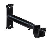 Supporto - Supporto Estensibile da 20 mm di Colore Nero, Realizzato in forgiatura, Ideale per Fissare strutture e offrire Resistenza e Durata.