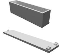 Supporto Switch Rete D-Link 8 Porte - Clip per Quadro Legrand On-Q