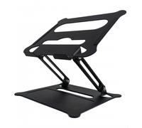 Supporto System-S regolabile per il raffreddamento in metallo nero per notebo...