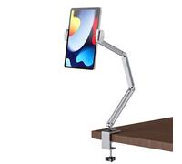 Supporto Tablet Alluminio per Lega Regolabile Rotazione 360 Gradi per Uso Comodi