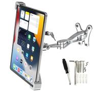 Supporto Tablet Muro Antifurto con Lucchetto & Chiave, Braccio in Alluminio