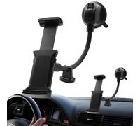 Supporto tablet per telefono per auto, supporto tablet per cruscotto | Supporto per camion | Supporto per tablet da cruscotto regolabile a 360 gradi - Supporto a ventosa con estensione a braccio lungo