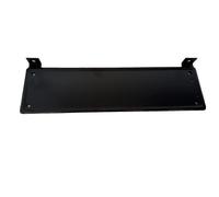 SUPPORTO TARGA ANTERIORE IN METALLO NERO FIAT 500 EPOCA