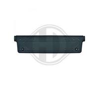 Diederichs Portatarga anteriore Serie 3 E46 98-01 non coupé Nero opaco