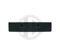 Diederichs Portatarga 1655161 – Supporto targa anteriore per Mercedes GLK 2013-2015 Nero