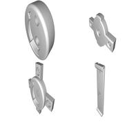 Supporto Targa Auto Twist Lock Montaggio per Targhe Tedesche Standard Staffa