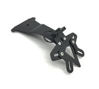 Supporto Targa Moto Per Ducati Scrambler Cafe Racer 800 2019-2022 Supporto Parafango Posteriore Porta Targa Telaio Portatarga Con LED(Logo)