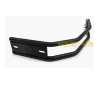 Supporto targa nero opaco regolabile da perno ruota Ø 20mm cafe racer scrambler