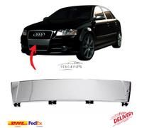 Supporto targa paraurti anteriore cromato lucido per AUDI A3 8P 8P4807285G