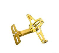 Supporto Targa per moto CNC Regolabile in Lega di Alluminio per MSX Luce - Montaggio Flessibile Nero(E)