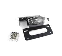 Supporto Targa Per Triumph Per Bonneville Per T100 / SE/Per SCRAMBLER/Per THRUXTON Numero Portatarga Posteriore Tail Tidy Eliminator Kit Porta Targa Moto(Chiaro)