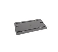 Supporto targa posteriore Audi nero satinato 8V5827113B9B9 VAG OEM nuovo orig...