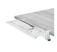 Supporto Tastiera Scrivania Pieghevole Prolunga Estraibile Sotto PC 65 x 24 cm