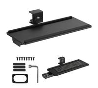 Supporto tastiera universale sotto scrivania Maclean MC-108 B nero
